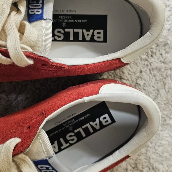 Golden Goose Ball Star Sneakers  – Size 40 ( run half size smaller ), Brand New - Picture 6 of 7